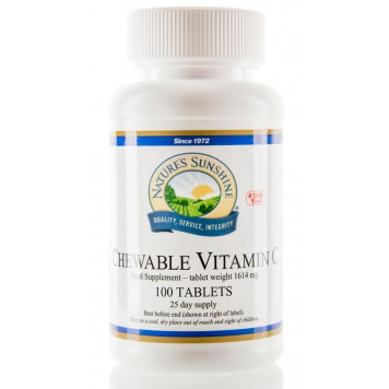 Жевательные таблетки с витамином С (Vitamin C - Chewable) - производство США  со скидкой 30% только в Клубе NSP! Жевательные таблетки с витамином С (Vitamin C - Chewable) NSP, артикул 1726