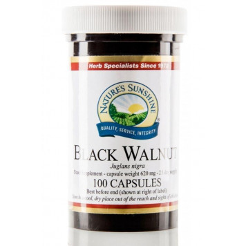 Черный грецкий орех (Black Walnut) - производство США Nature's Sunshine Products (NSP) со скидкой 30% только в Клубе NSP! Черный грецкий орех (Black Walnut) NSP, артикул 1755