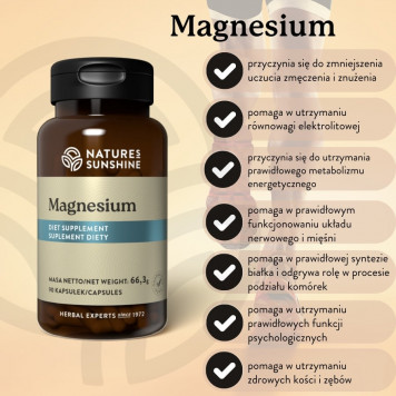 Magnesium  NSP 90 capsules  Magnesium  NSP 90 capsules NSP, model 4061 | Image № 1