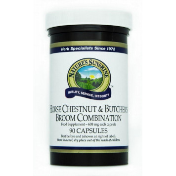 Комплекс каштана и иглицы колючей (Horse Chestnut & Butchers Broom Combination) - производство США  со скидкой 30% только в Клубе NSP! Комплекс каштана и иглицы колючей (Horse Chestnut & Butchers Broom Combination) NSP, артикул 999