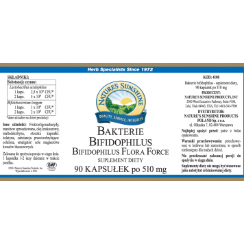Bifidophilus flora force NSP  Bifidophilus flora force NSP NSP, model 4100 | Image № 3