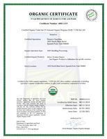 USDA Certificate 2021